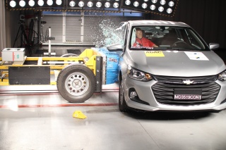 Latin NCAP latest results:  From zero to hero. New Onix Plus scores five stars for both adult and child occupants and Advanced Award for Pedestrian Protection. Chery disappoints badly with zero stars result. — 2