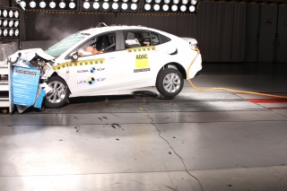 Latin NCAP latest results:  From zero to hero. New Onix Plus scores five stars for both adult and child occupants and Advanced Award for Pedestrian Protection. Chery disappoints badly with zero stars result. — 3
